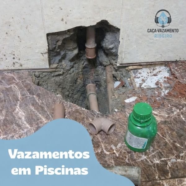 Vazamentos em piscinas