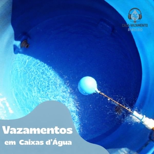 Vazamnetos em ccaixas d'água